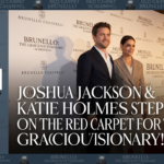 Joshua Jackson & Katie Holmes Step Out on the Red Carpet for Brunello: The Gracious Visionary Screening!