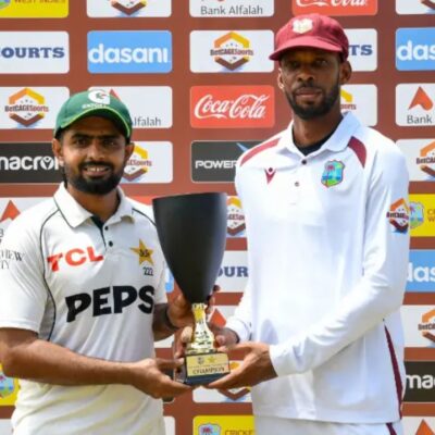 Pakistan Beat West Indies by 8 Wickets to Level Test Series 1-1